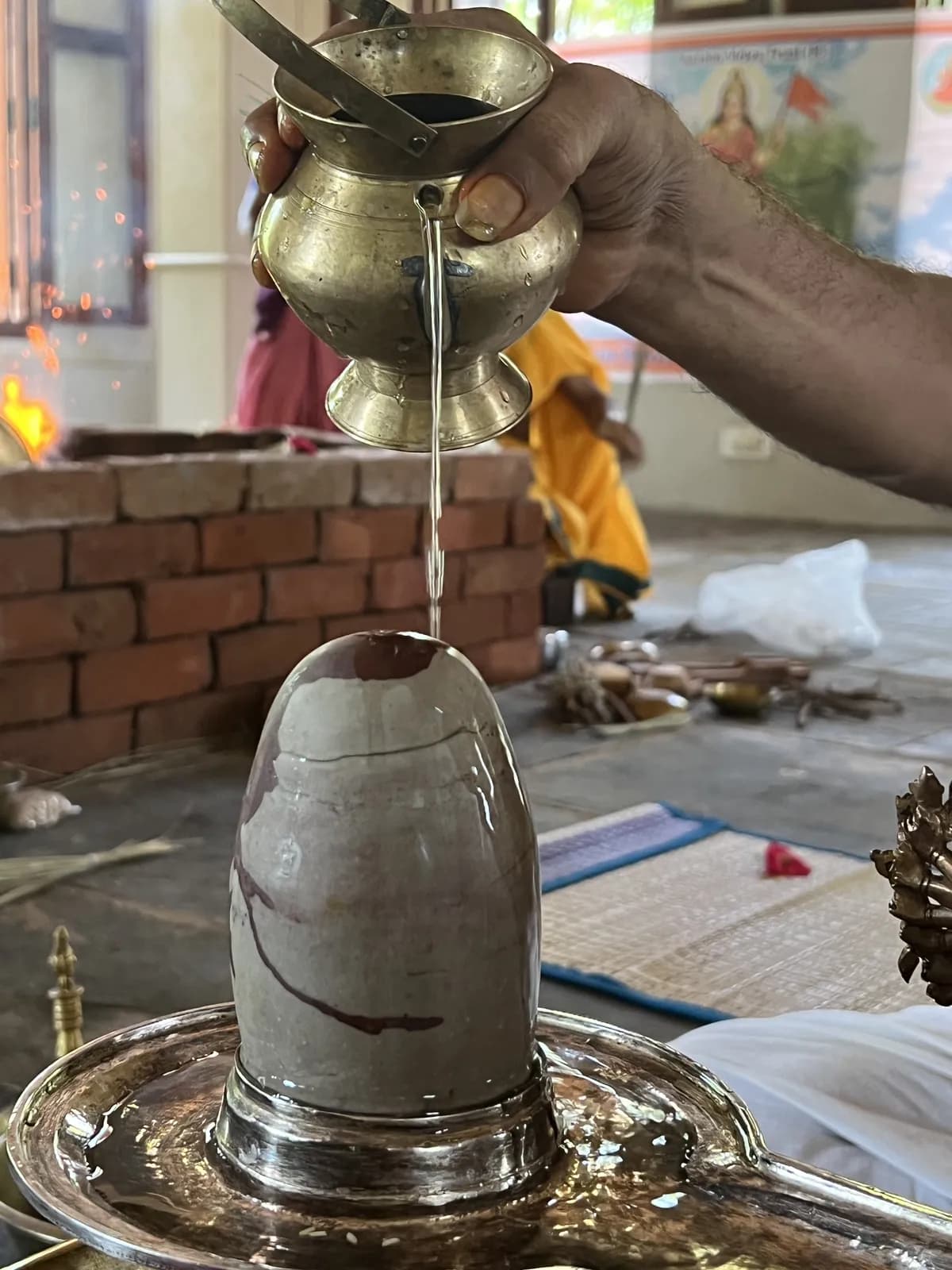 Kalabhairava Homa performed at home in Kengeri, Bangalore by a Gopuja Vedic pandit