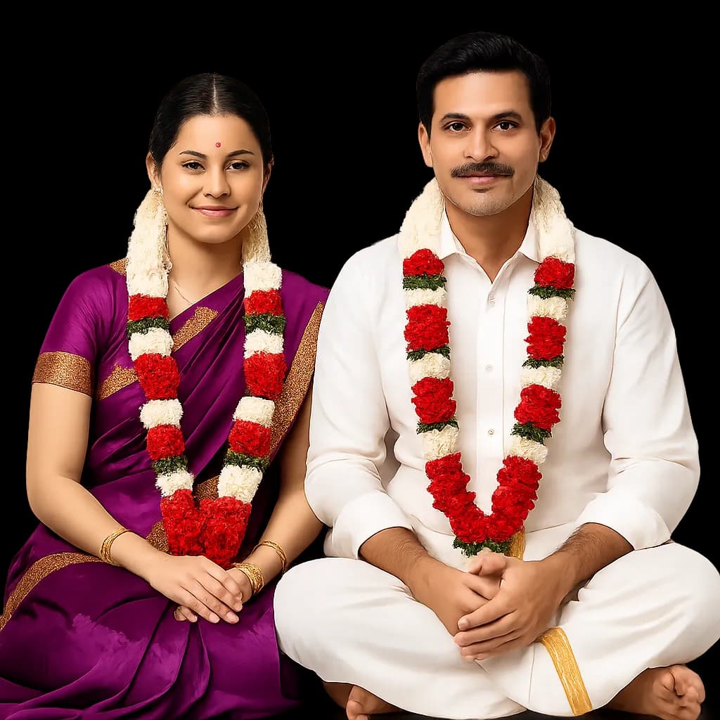 Vivaha (Wedding Puja) performed at home in Sahakara Nagar, Bangalore by a Gopuja Vedic pandit