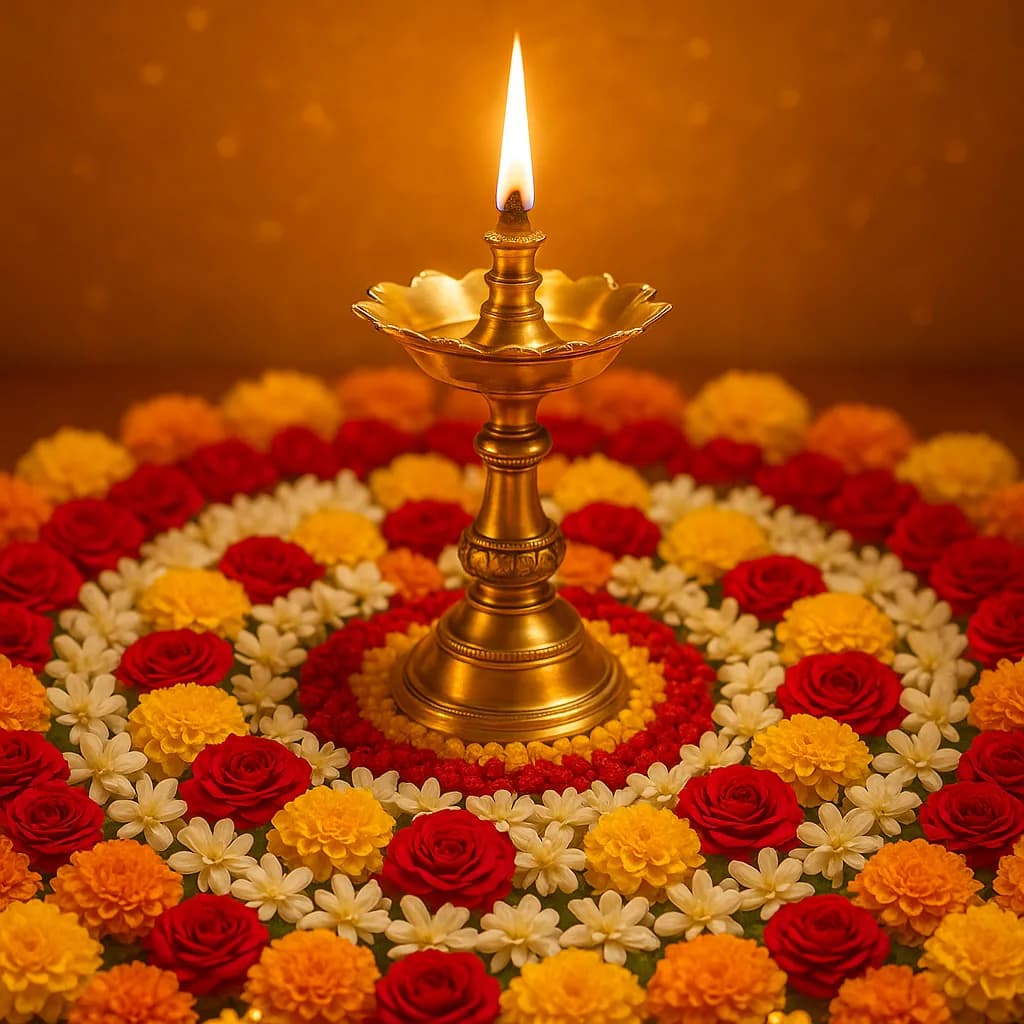 Kubera Lakshmi Puja performed at home in Cox Town, Bangalore by a Gopuja Vedic pandit