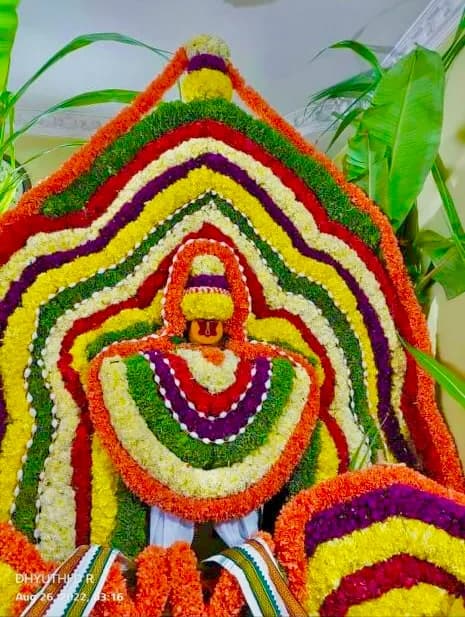 Suvasini Puja performed at home in Akshayanagar, Bangalore by a Gopuja Vedic pandit