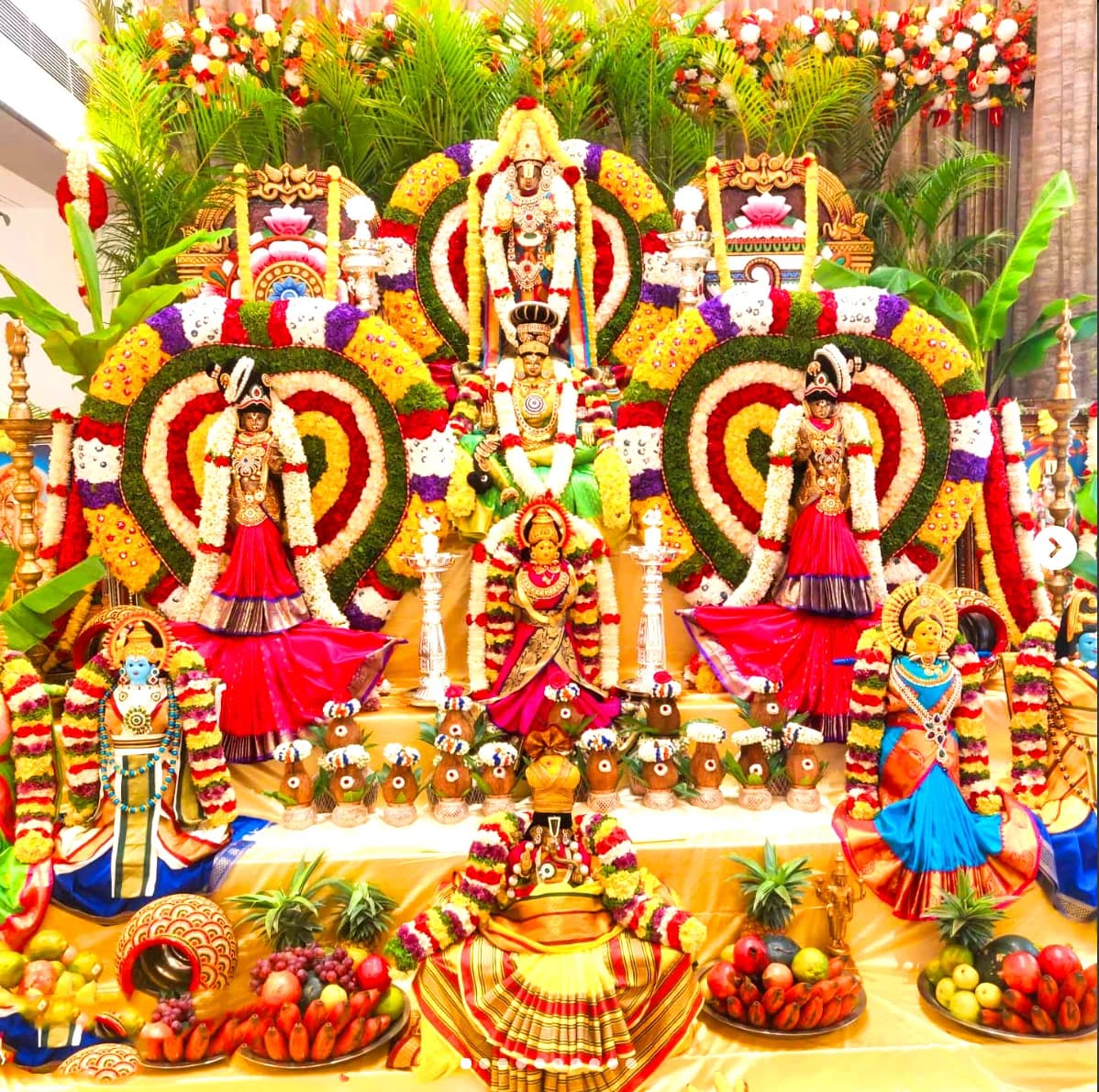 Grihapravesha Puja performed at home in Adugodi, Bangalore by a Gopuja Vedic pandit