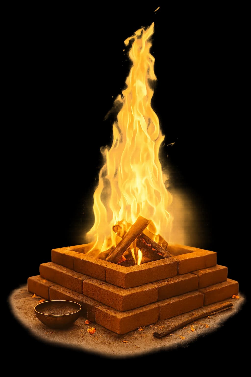 Ayush Homam performed at home in Vijayanagar, Bangalore by a Gopuja Vedic pandit