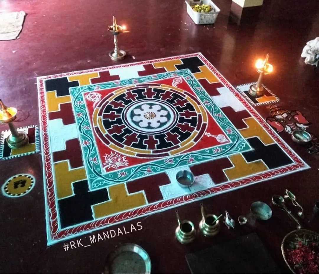 Shani Tailabhisheka performed at home in ISRO Layout, Bangalore by a Gopuja Vedic pandit