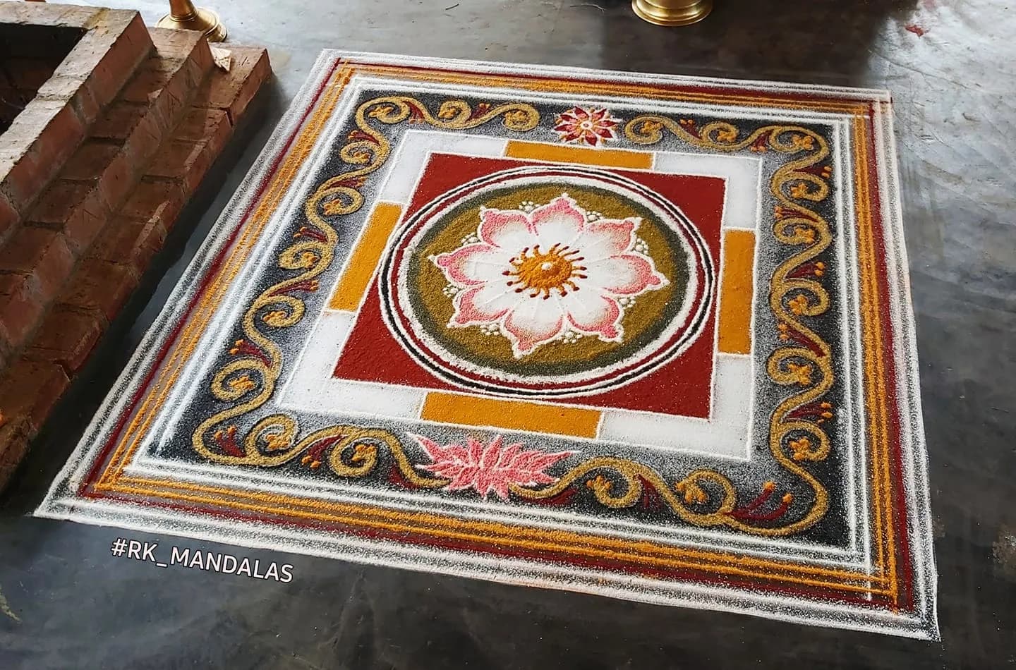 Trikala Puja performed at home in JP Nagar, Bangalore by a Gopuja Vedic pandit