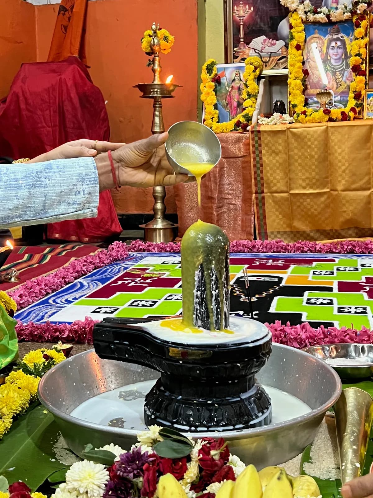 Veerabhadra Puja performed at home in JP Nagar 7th Phase, Bangalore by a Gopuja Vedic pandit