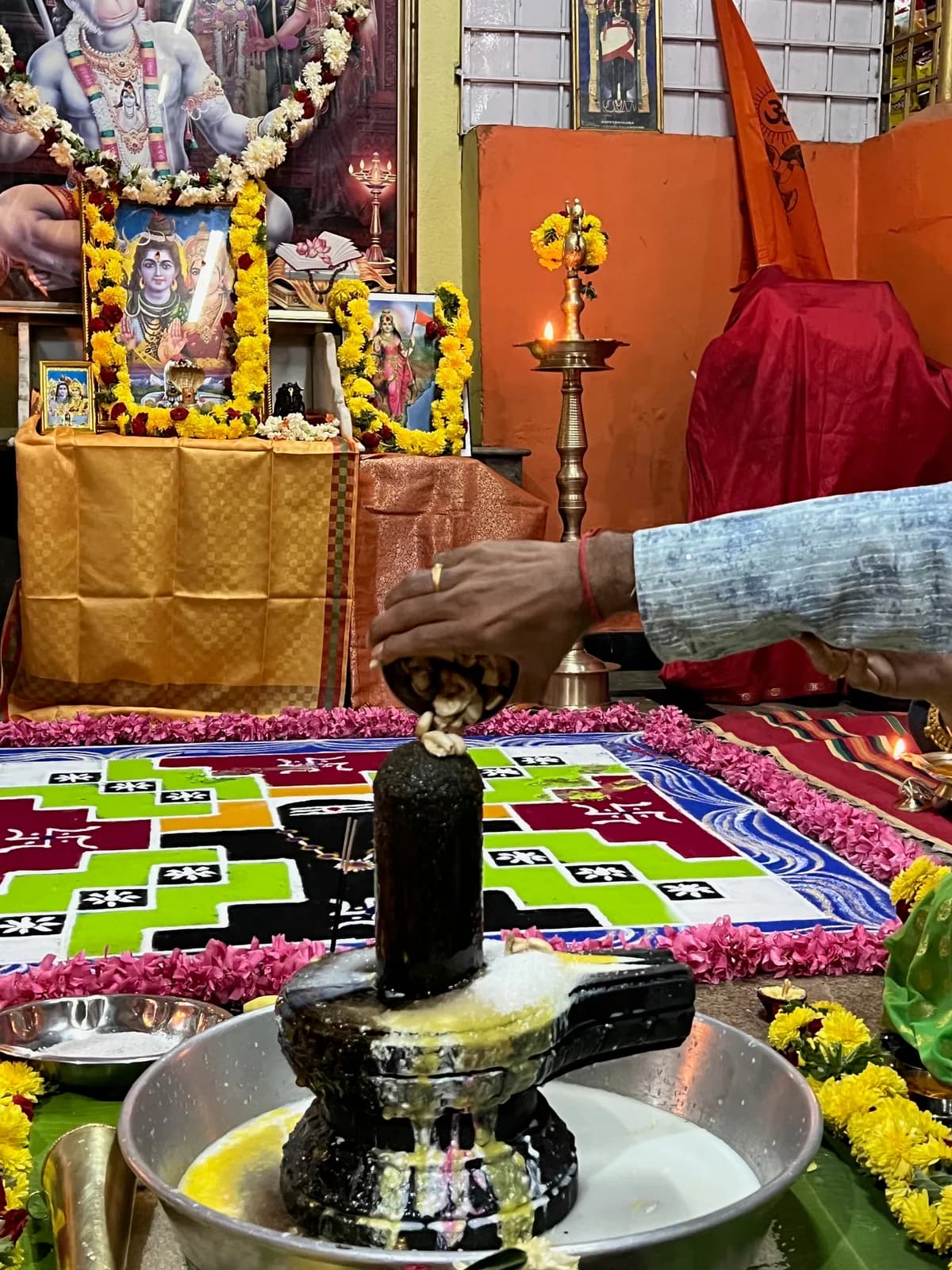 Maha Mrutyunjaya Japa & Homa performed at home in Mahadevapura, Bangalore by a Gopuja Vedic pandit